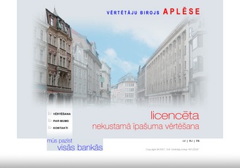 Vērtētāju birojs Aplēse , SIA