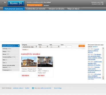 Nams 24 interneta portāls, 