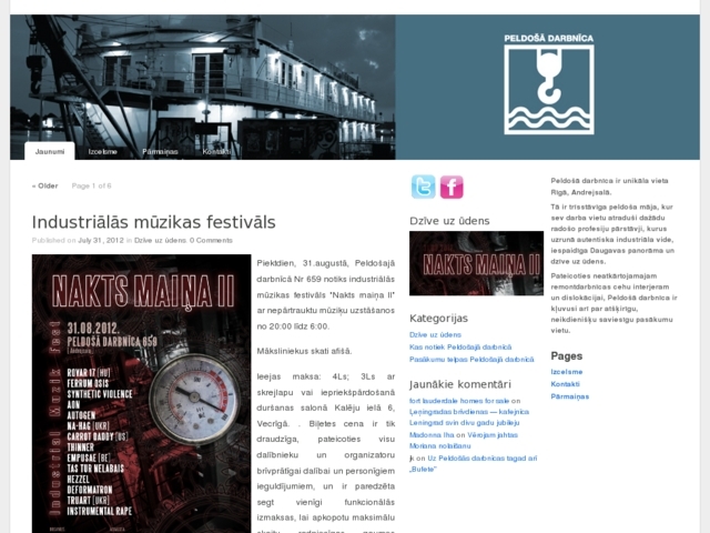 Peldošā Darbnīca N. 659 biedrība, 