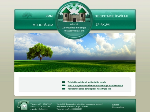 Zemkopības ministrijas nekustamie īpašumi VSIA, 